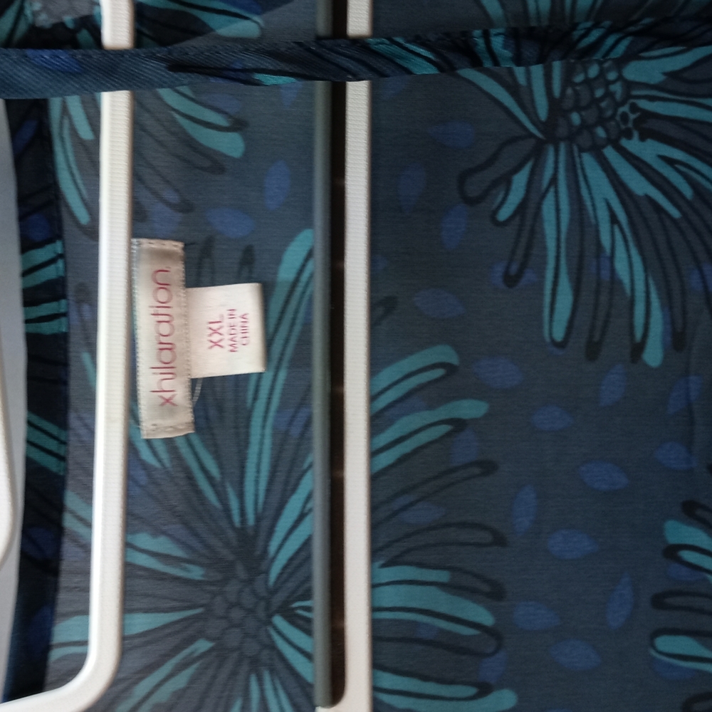 Turquoise Translucent Top - image 2